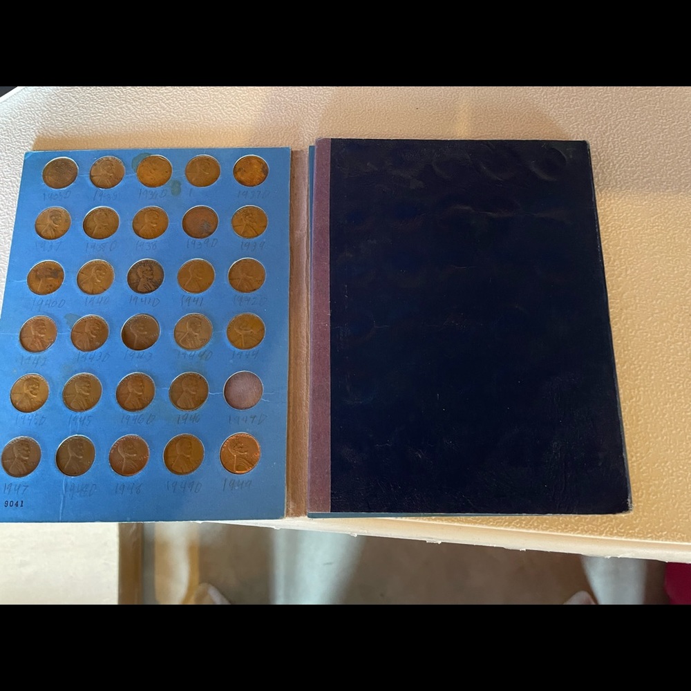 Cents book, with 1 cent pennies inside. Haven’t seen these since I was a kid.